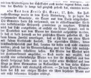 Mord in Niederburg