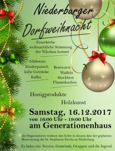 Dorfweihnacht Einladung low