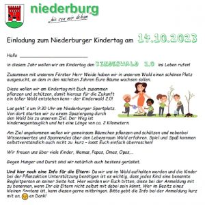 Kindertag 2023 Kinderwald 2.0