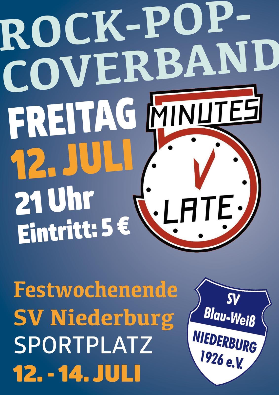 SVN 5 Minutes Late