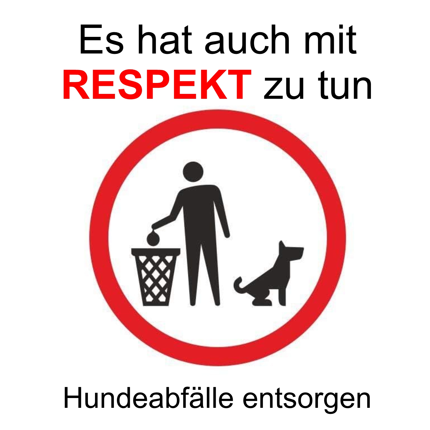 Hundeabf&auml;lle entsorgen